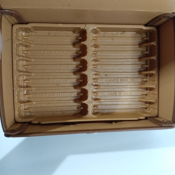 Vintage Bags Vintage Retro 2 Audio Cassette Carrying Case Made In